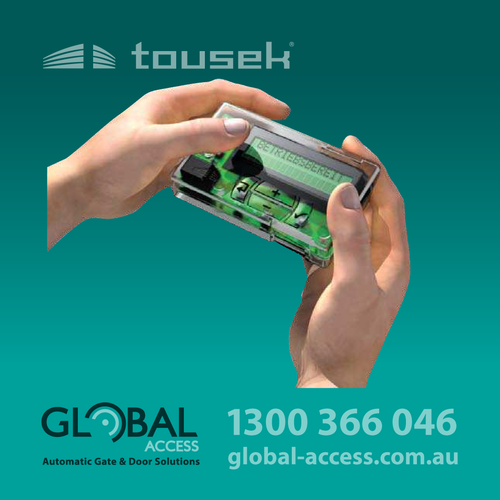 TOUSEK Display in Housing with 20cm Connecting Cable